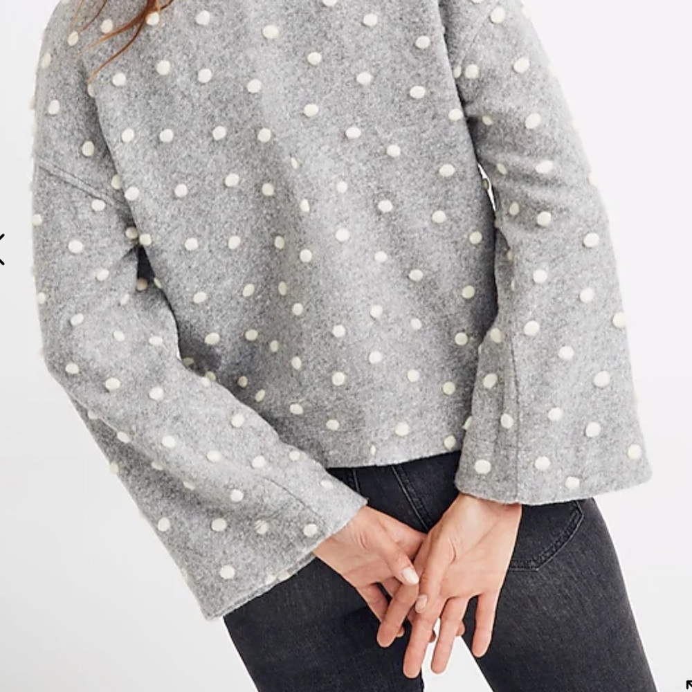 MADEWELL/Texture & Thread Boxy Bobble Cardigan - Picture 11 of 11